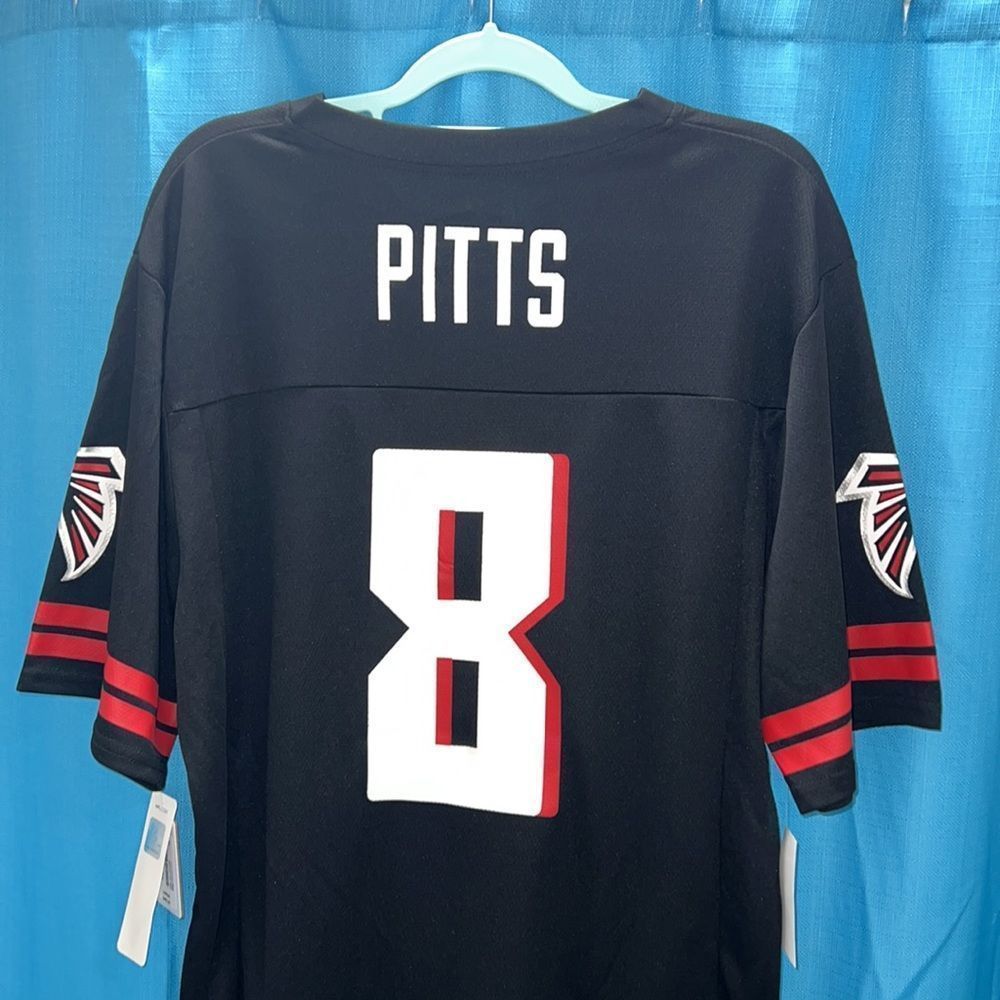 Atlanta Falcons Kyle Pitts Jersey red black white - Picture 5 of 12